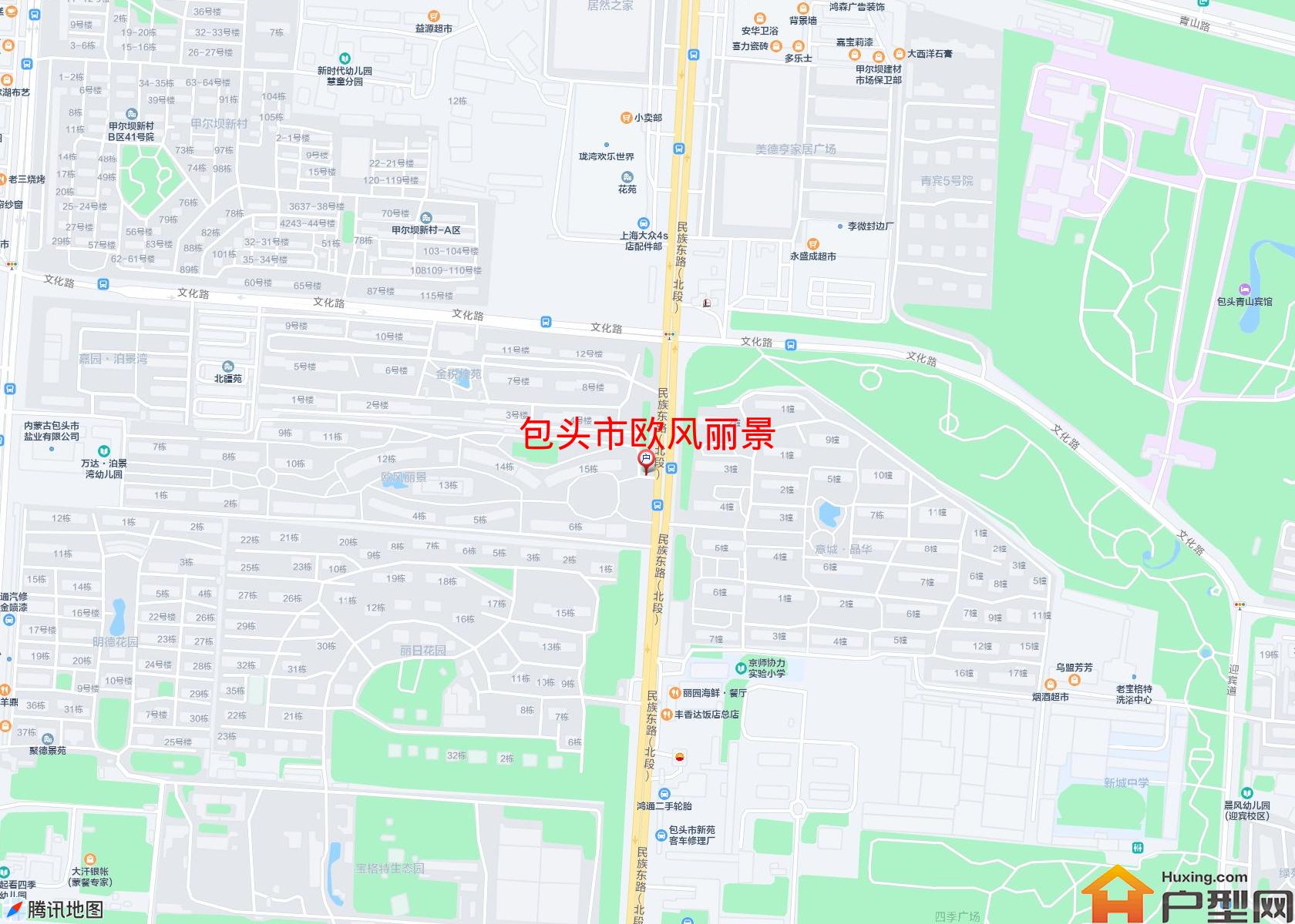 欧风丽景小区 - 户型网