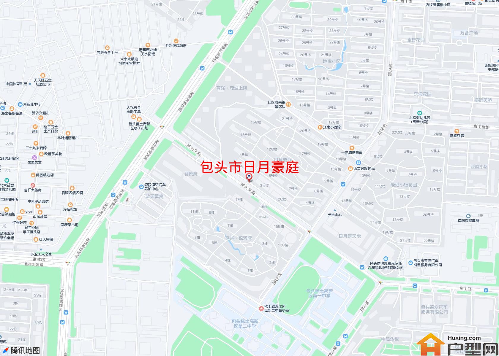 日月豪庭小区 - 户型网