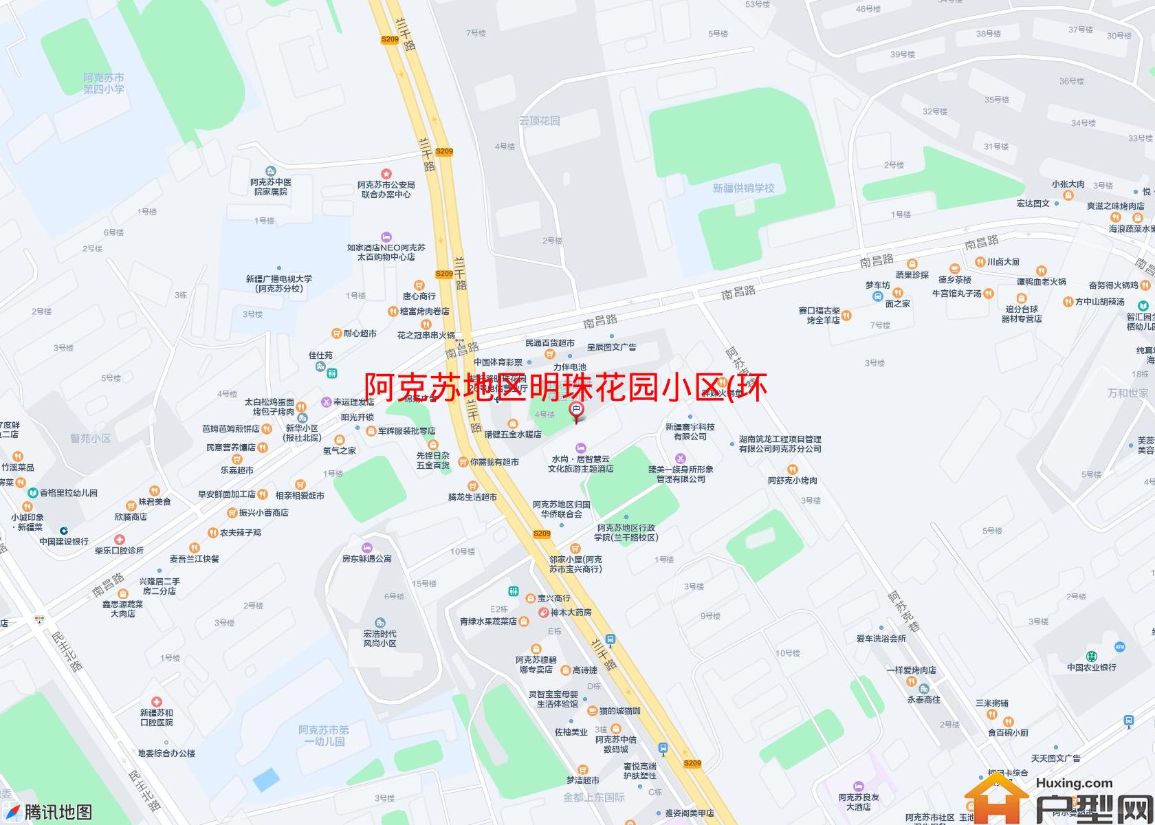 明珠花园小区(环东路)小区 - 户型网