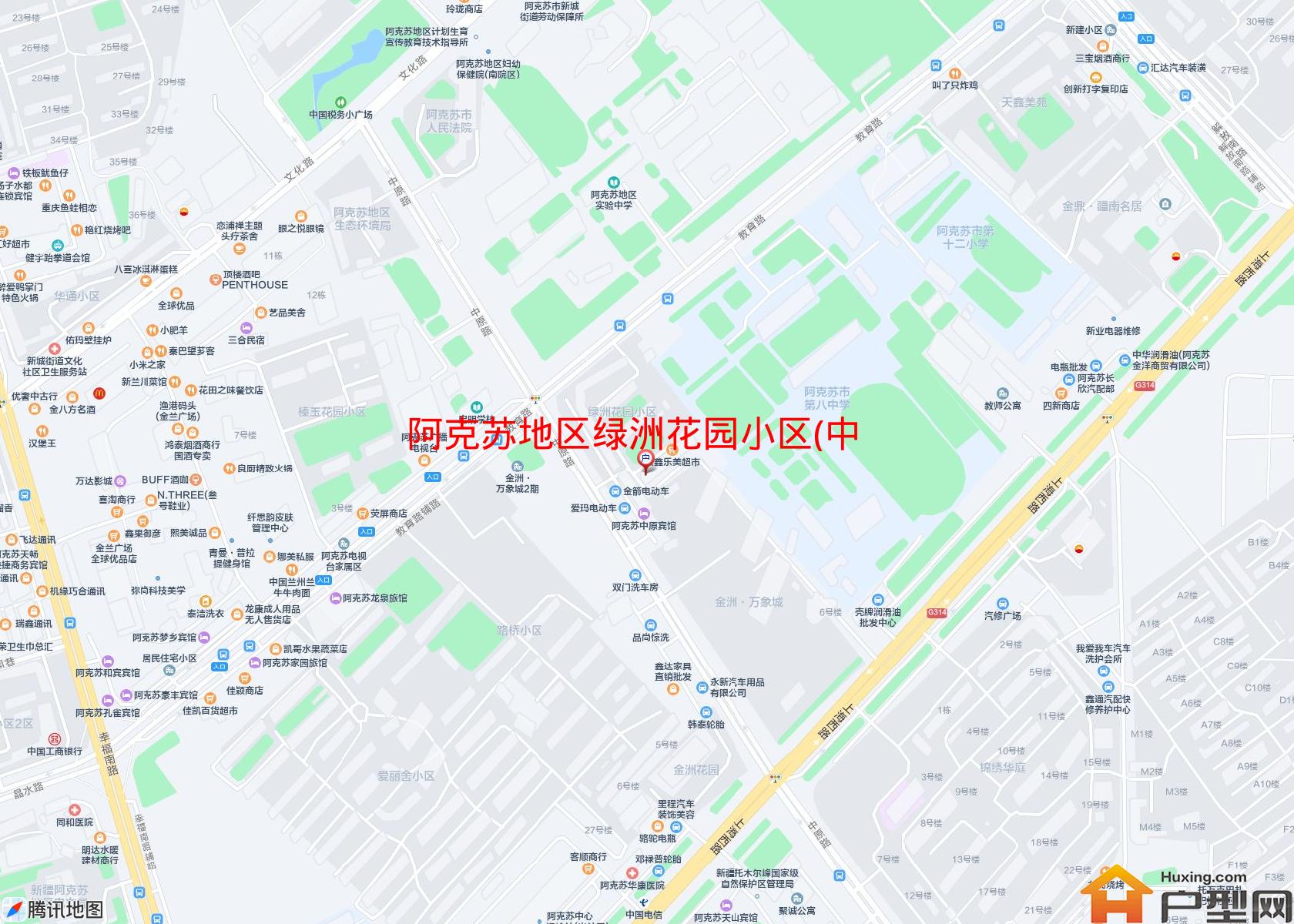 绿洲花园小区(中原路)小区 - 户型网