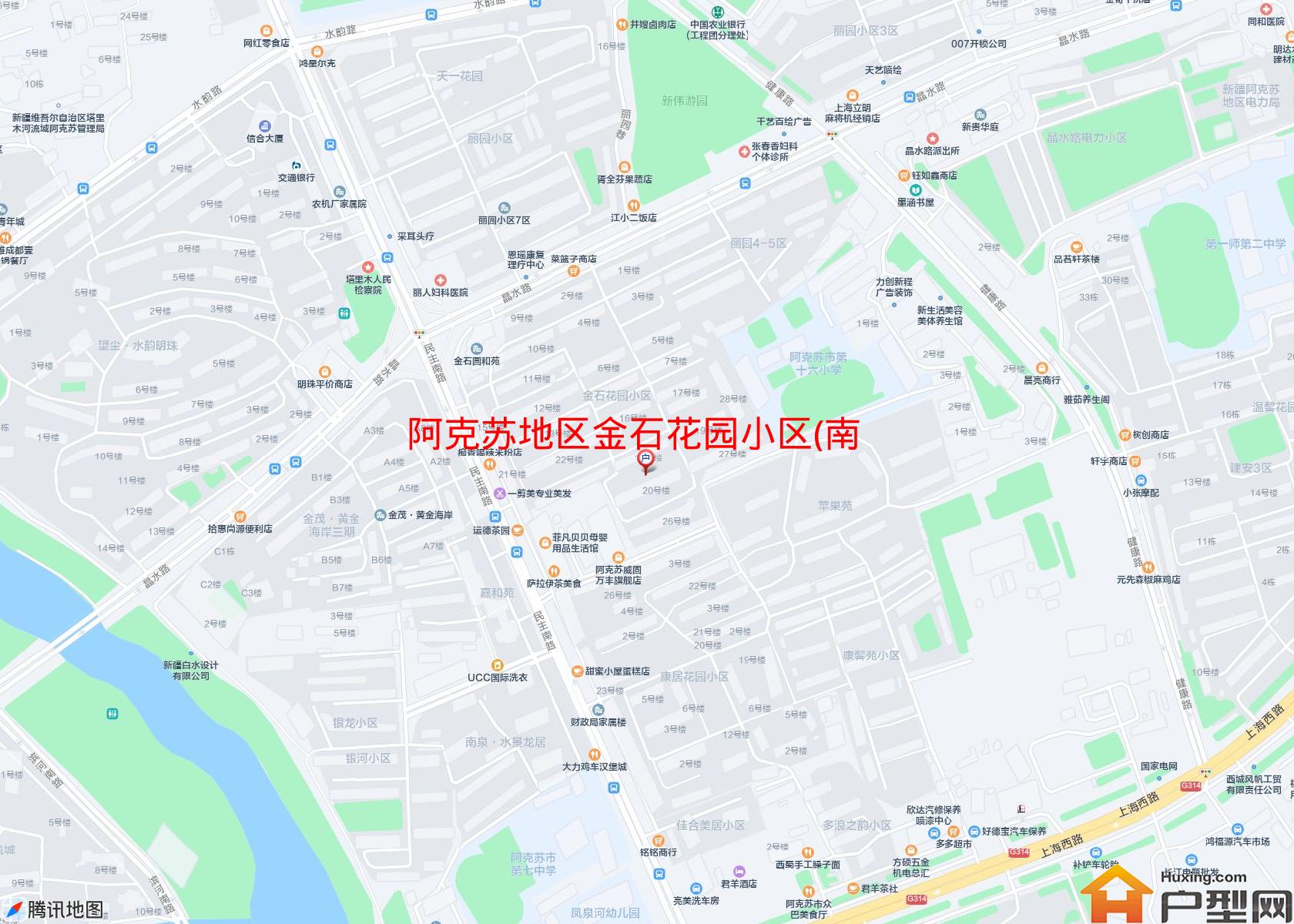 金石花园小区(南大街28号)小区 - 户型网
