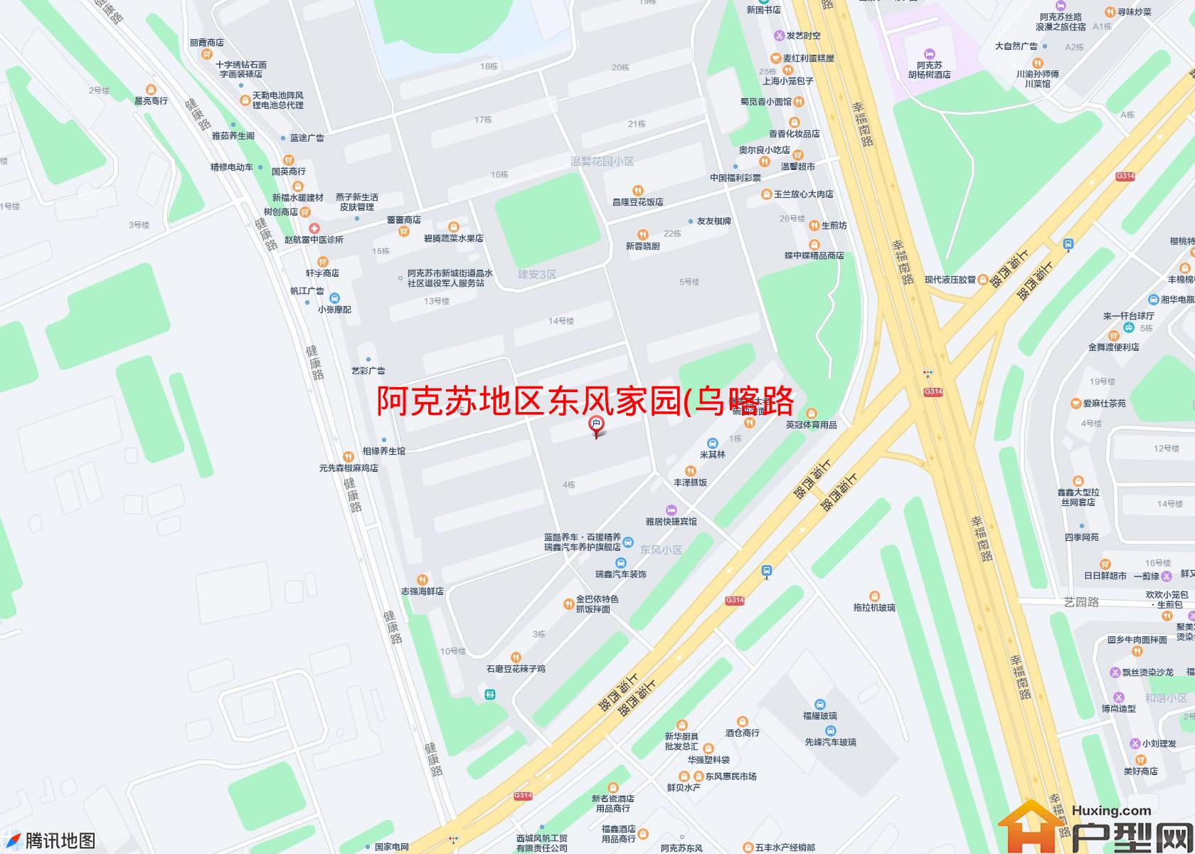 东风家园(乌喀路)小区 - 户型网
