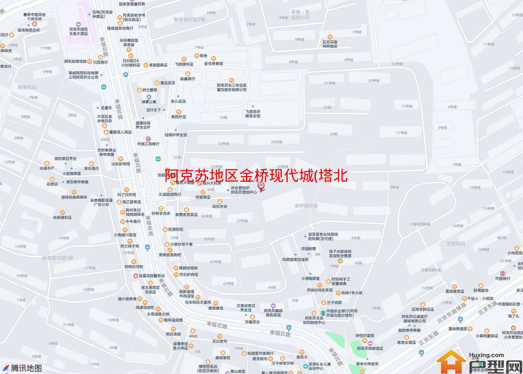 金桥现代城(塔北路8号)小区 - 户型网