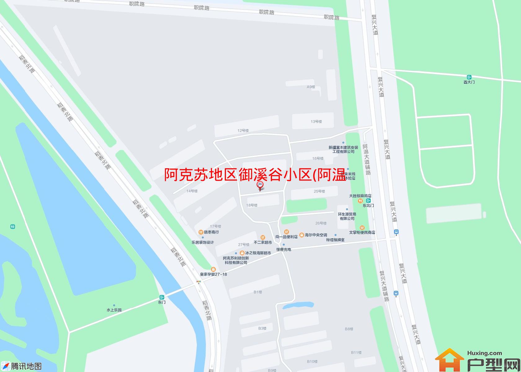 御溪谷小区(阿温大道)小区 - 户型网