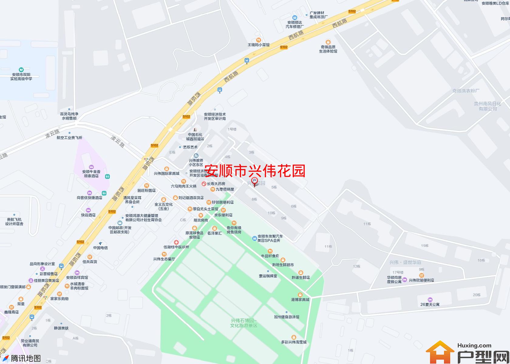 兴伟花园小区 - 户型网