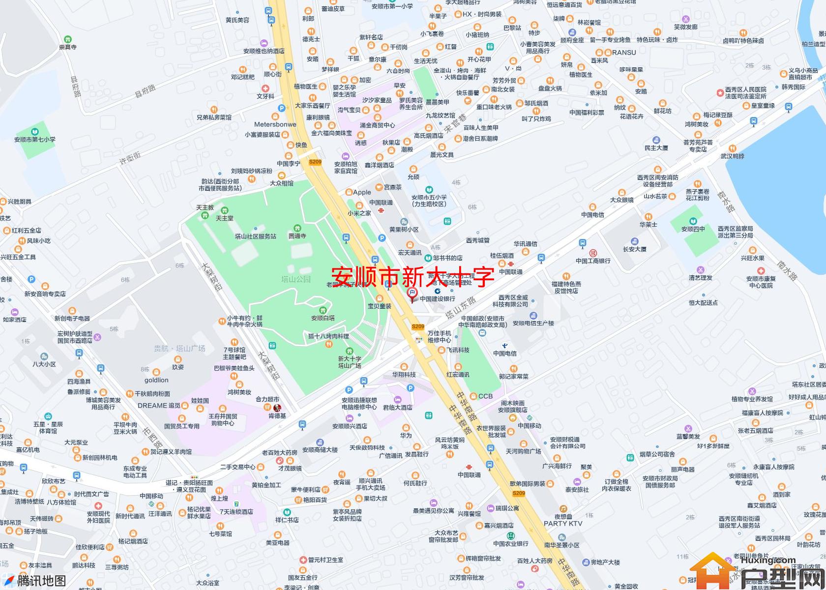 新大十字小区 - 户型网