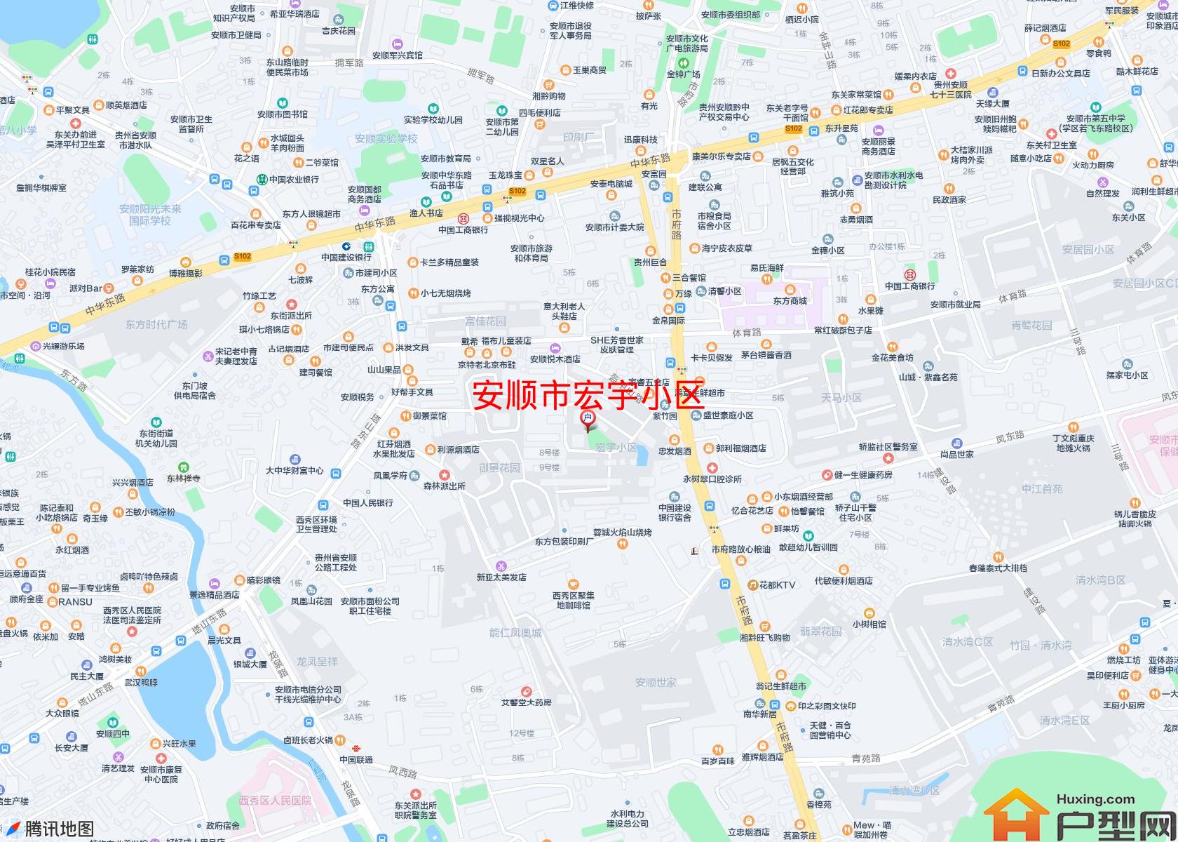 宏宇小区小区 - 户型网