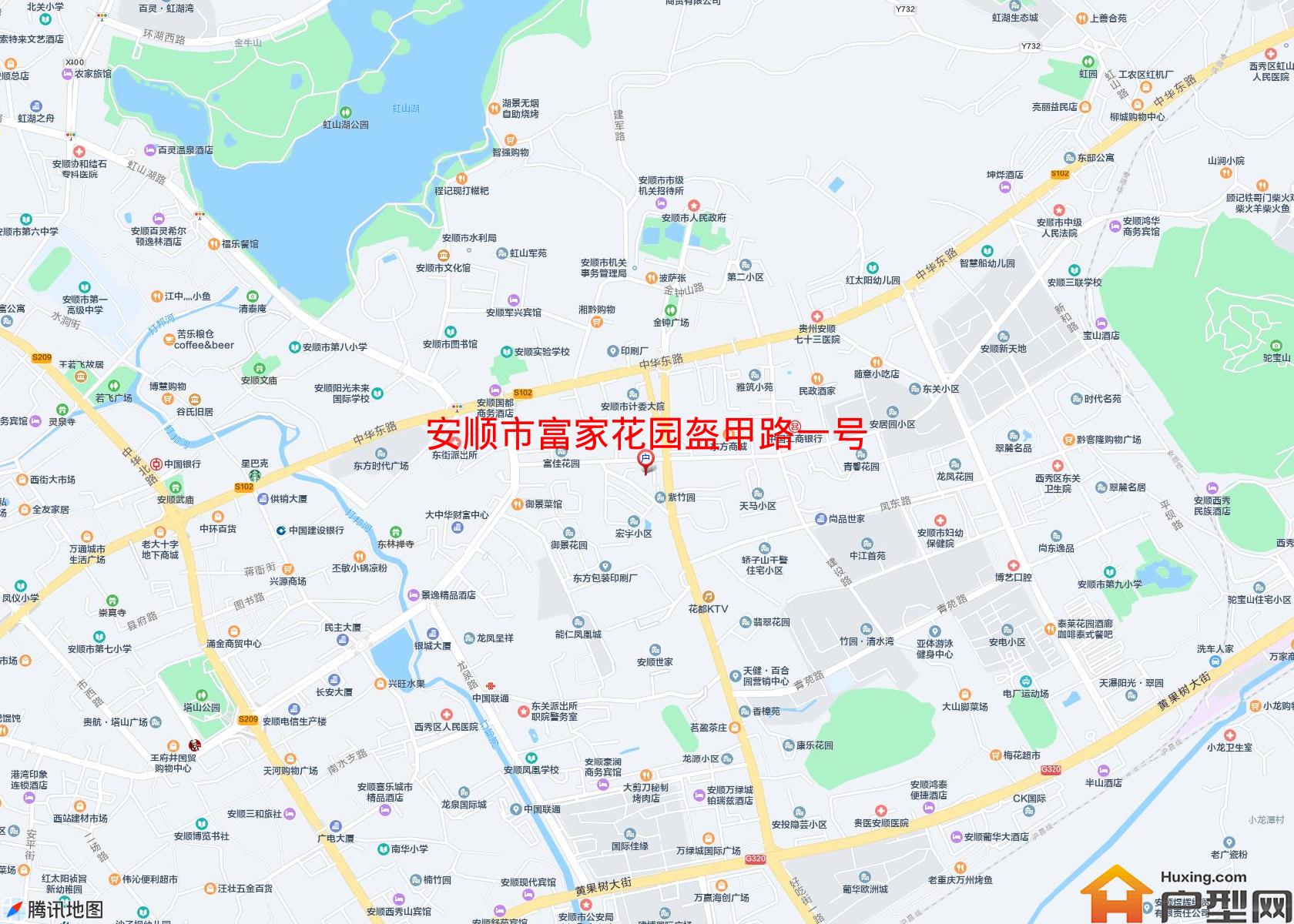 富家花园盔甲路一号小区 - 户型网