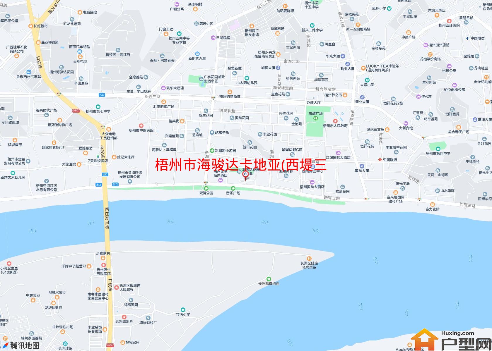 海骏达卡地亚(西堤三路)小区 - 户型网
