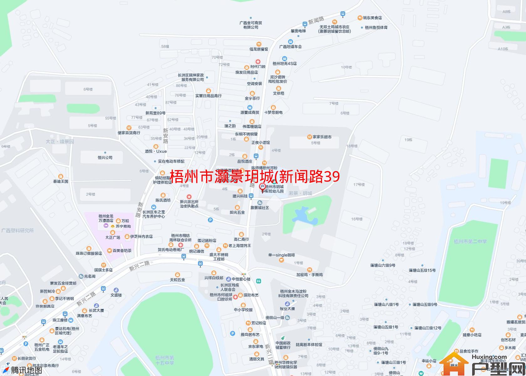 灏景玥城(新闻路393号)小区 - 户型网