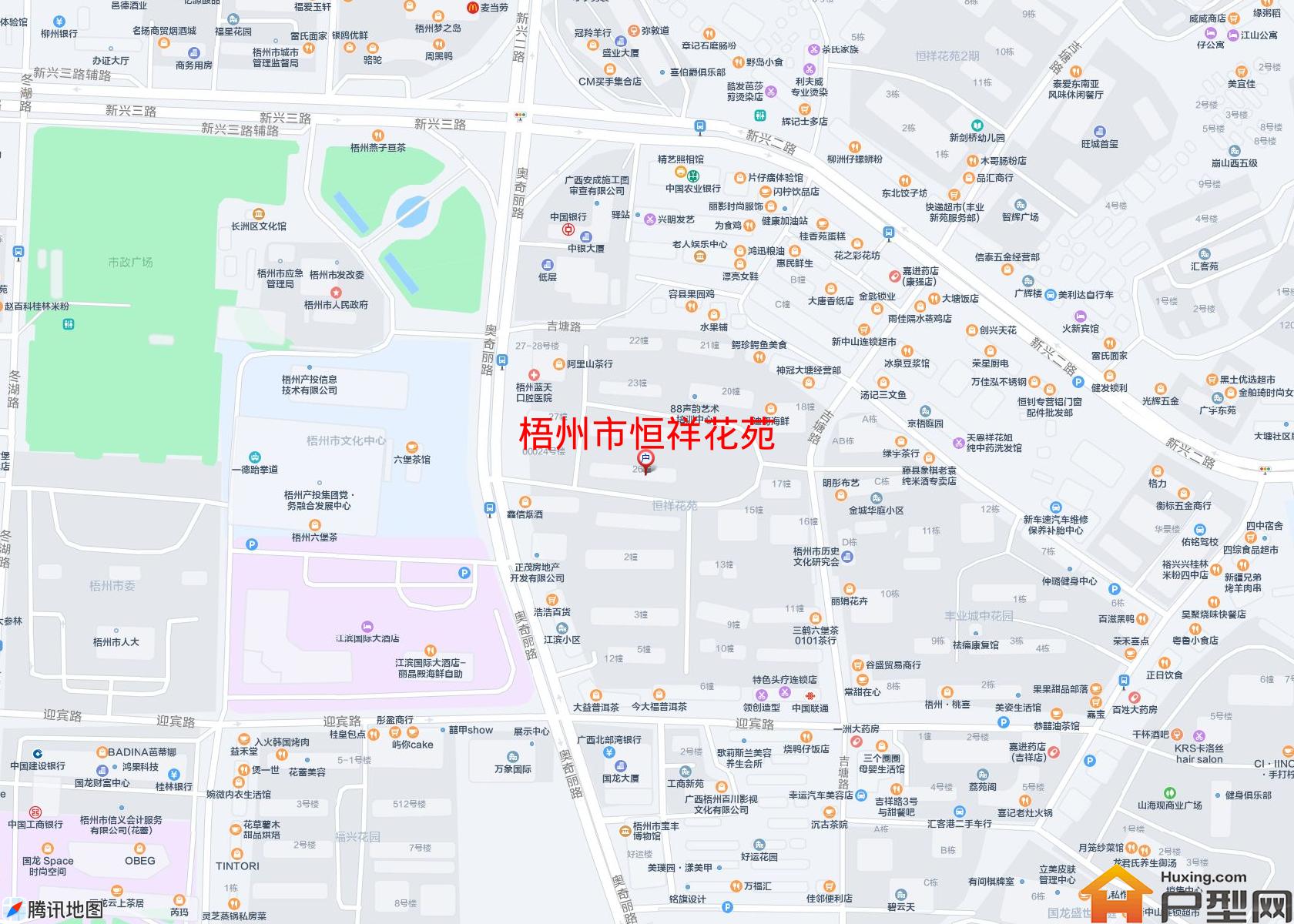 恒祥花苑小区 - 户型网