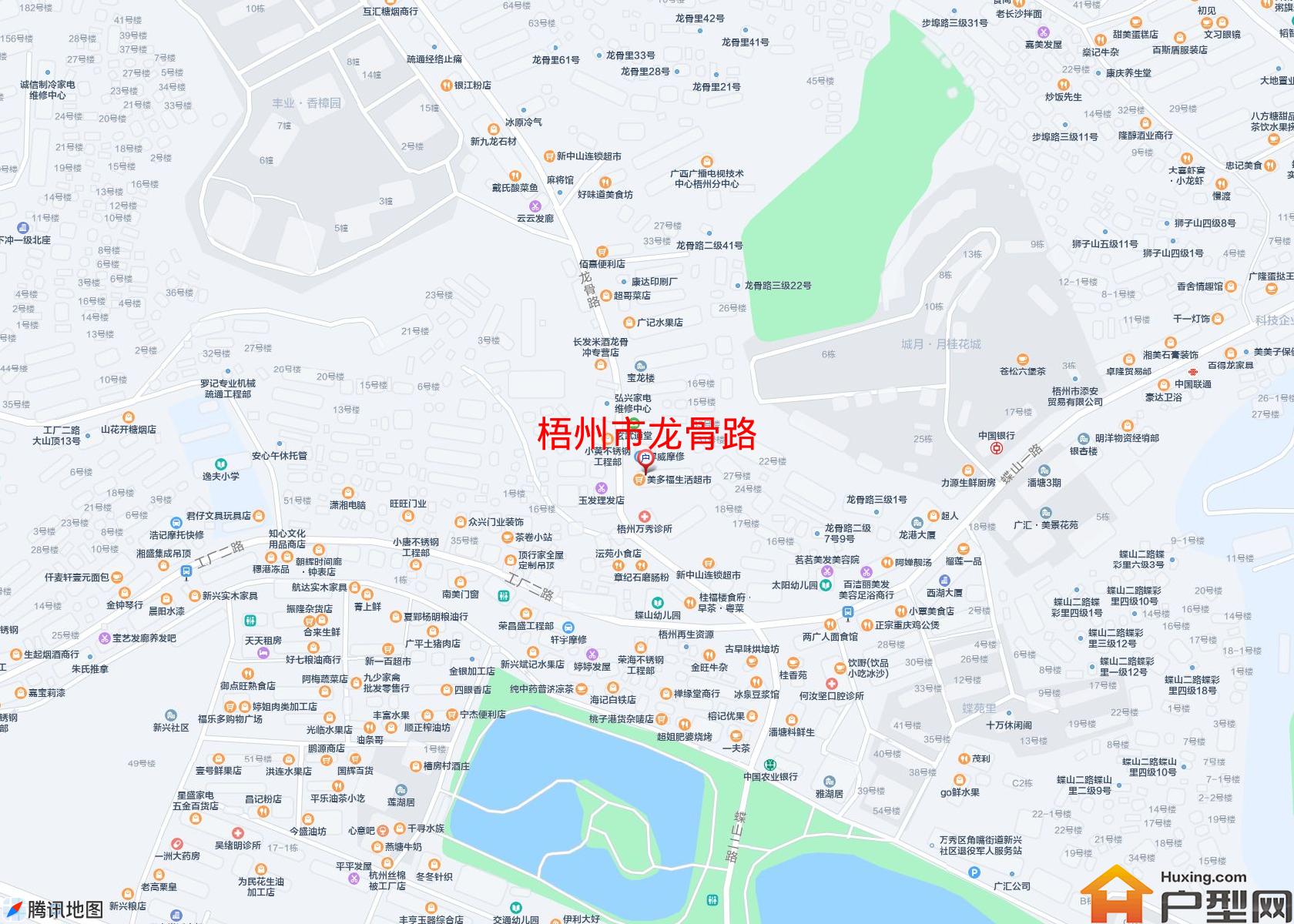 龙骨路小区 - 户型网