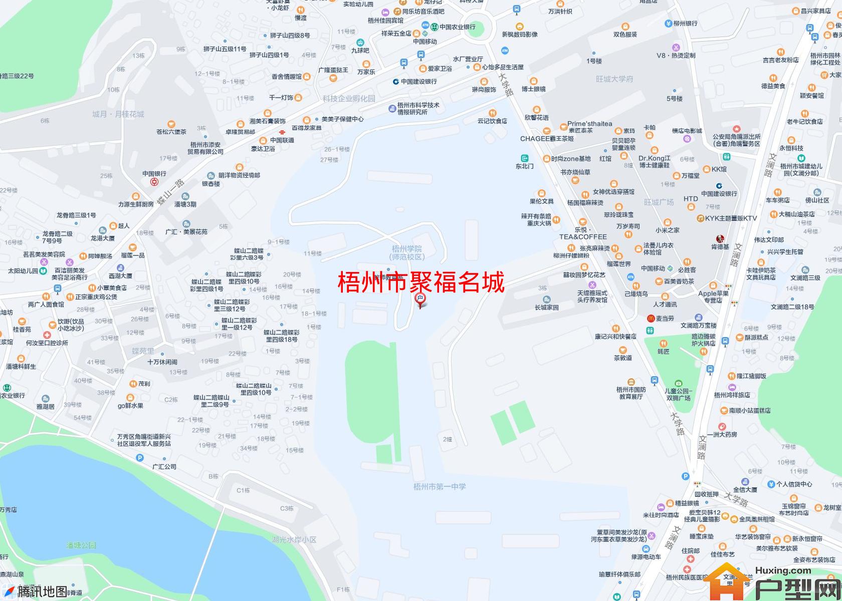 聚福名城小区 - 户型网