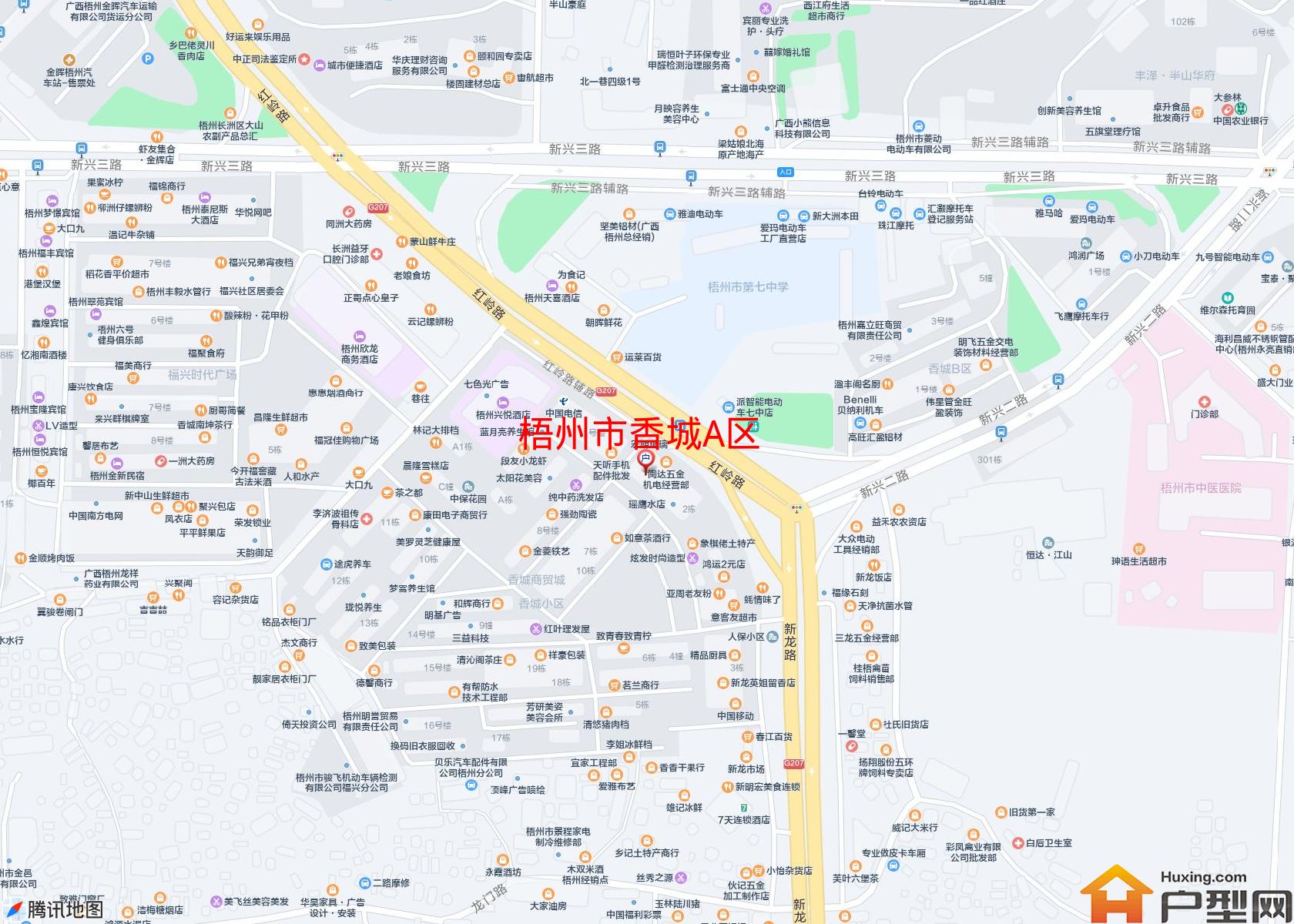 香城A区小区 - 户型网