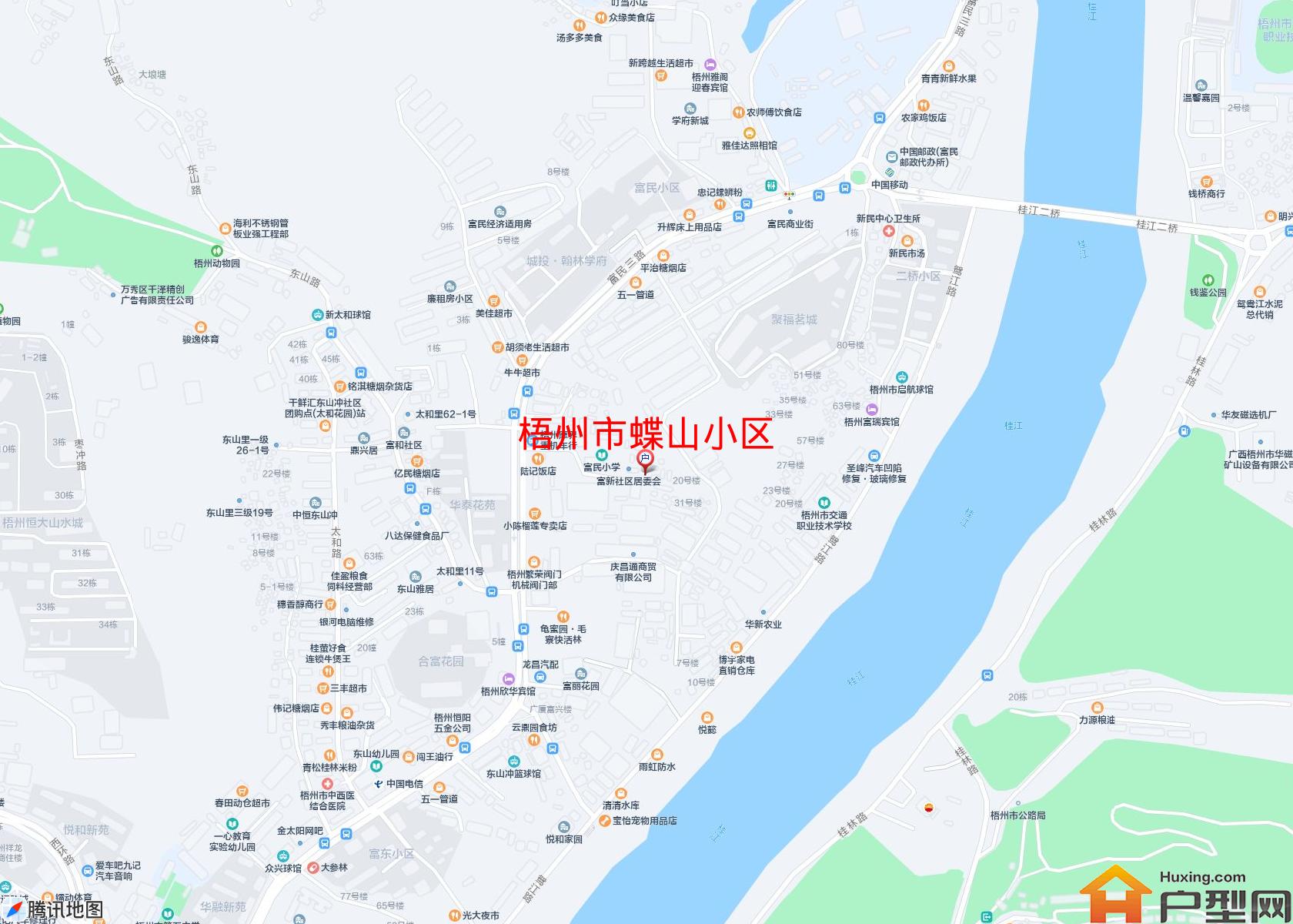 蝶山小区小区 - 户型网