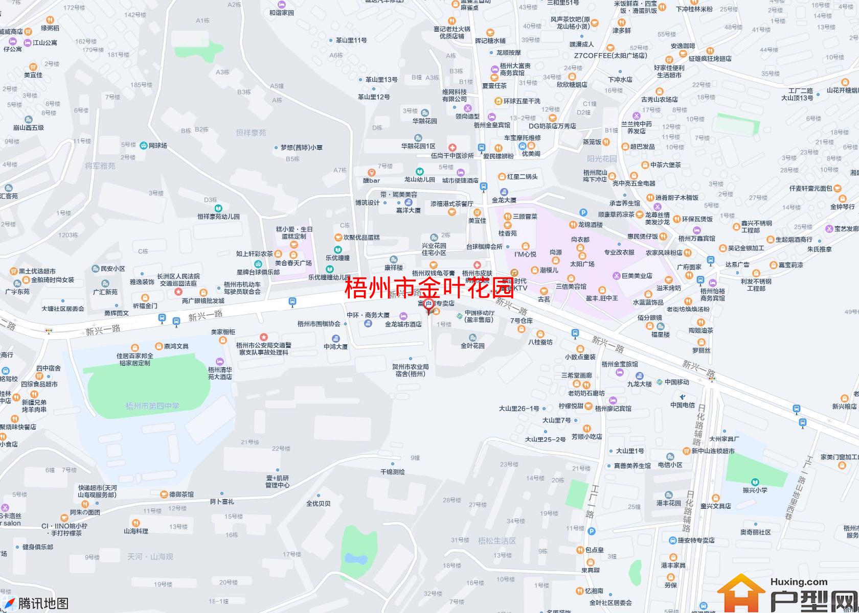 金叶花园小区 - 户型网
