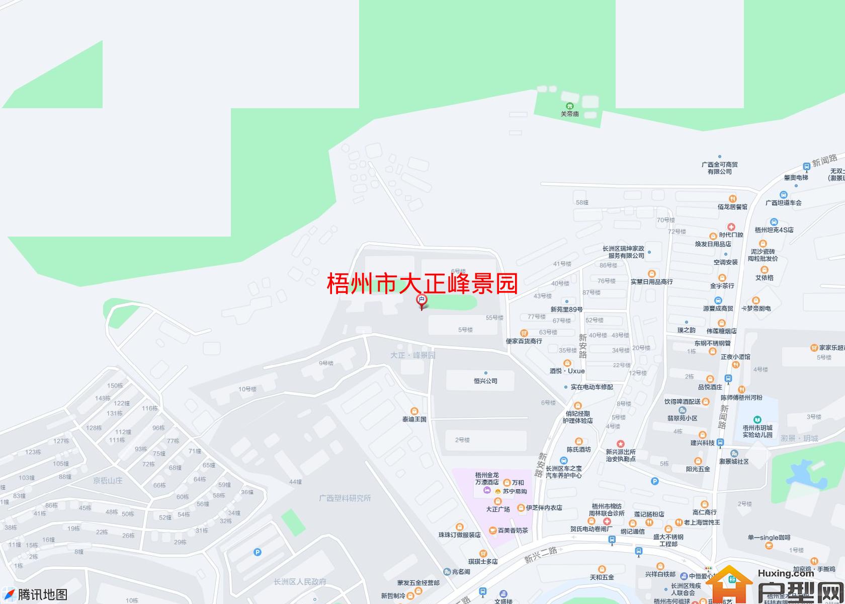大正峰景园小区 - 户型网