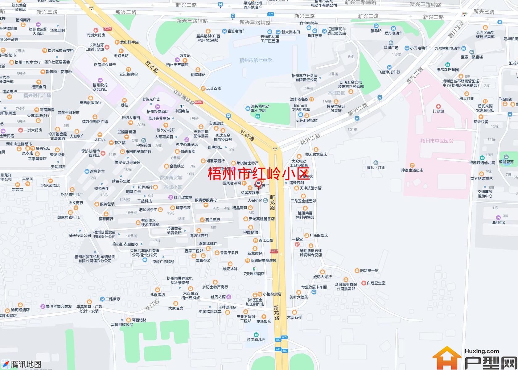 红岭小区小区 - 户型网