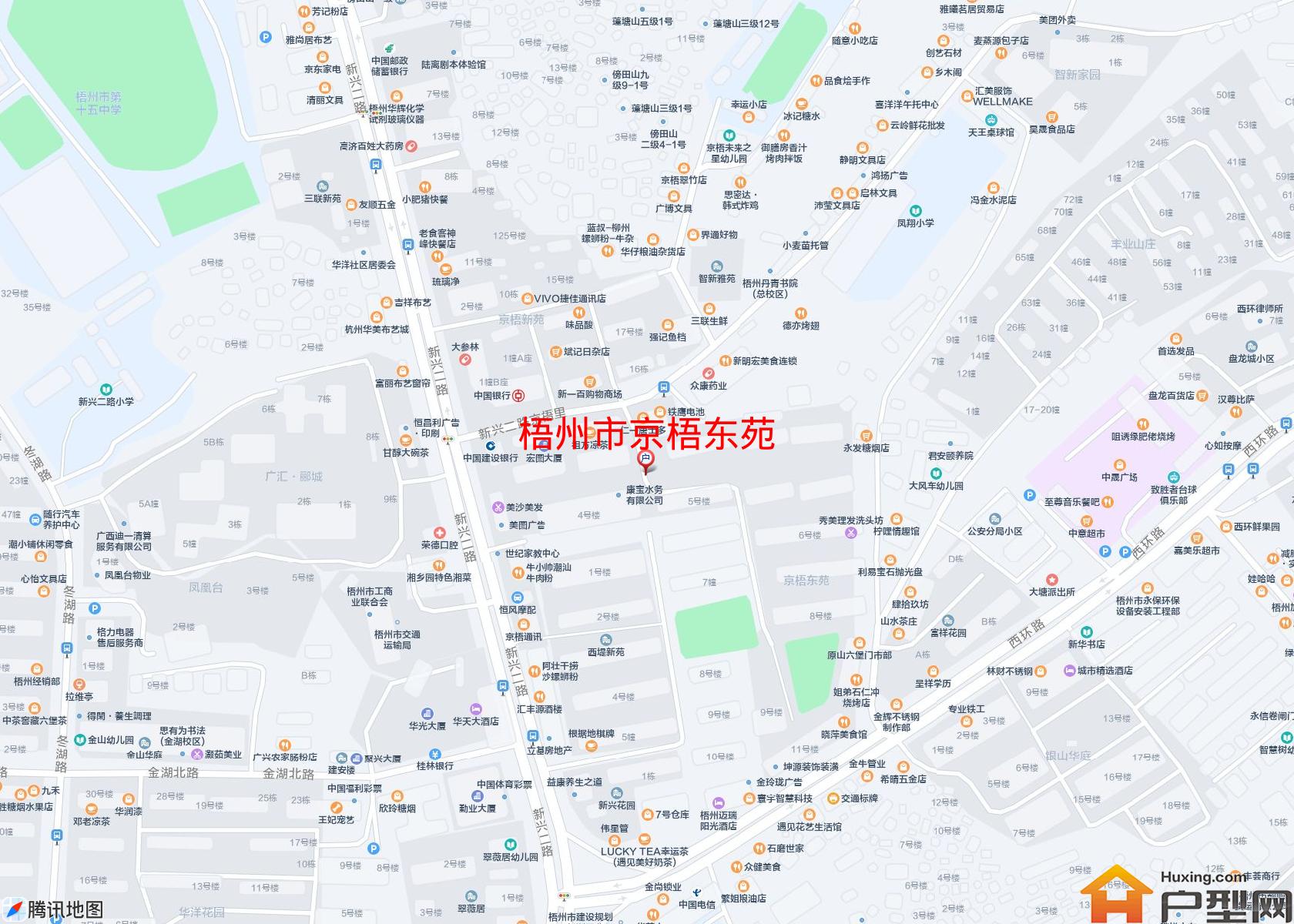 京梧东苑小区 - 户型网