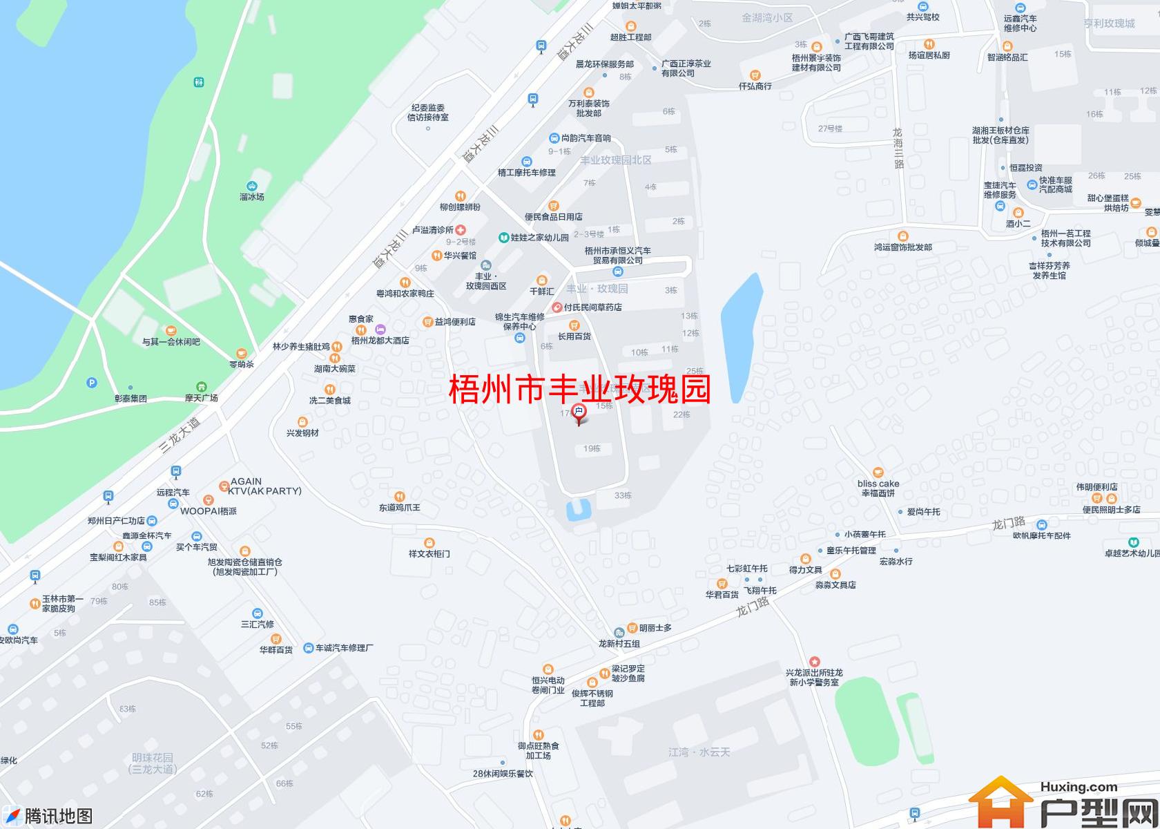 丰业玫瑰园小区 - 户型网