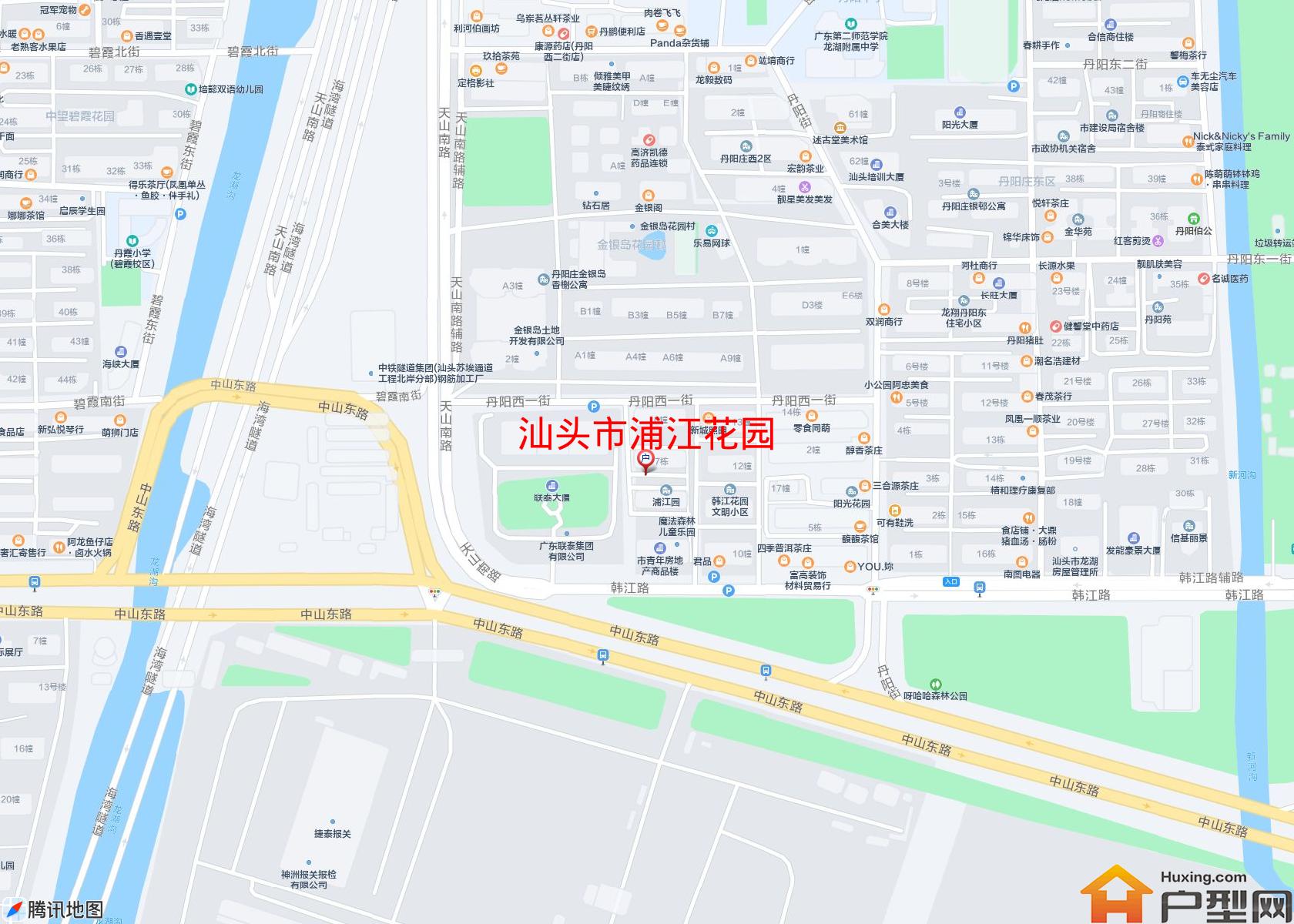 浦江花园小区 - 户型网