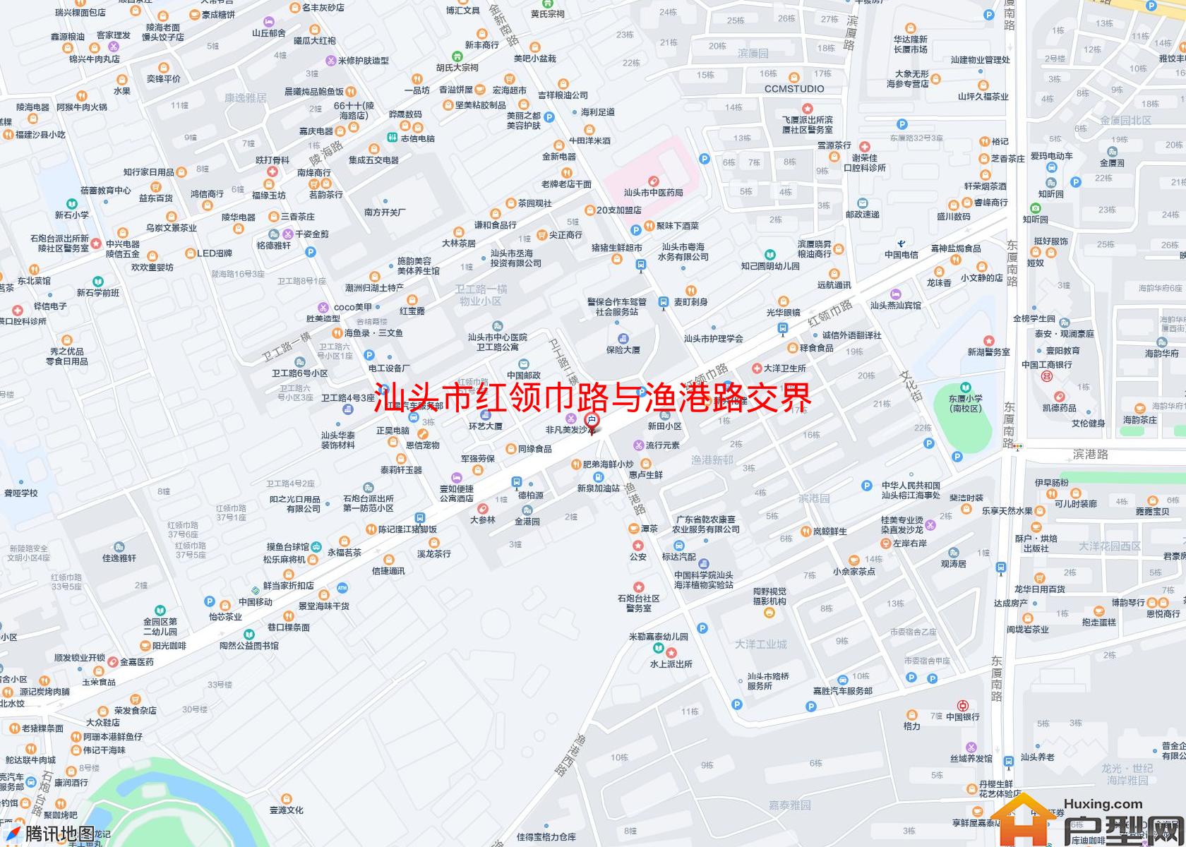 红领巾路与渔港路交界小区 - 户型网