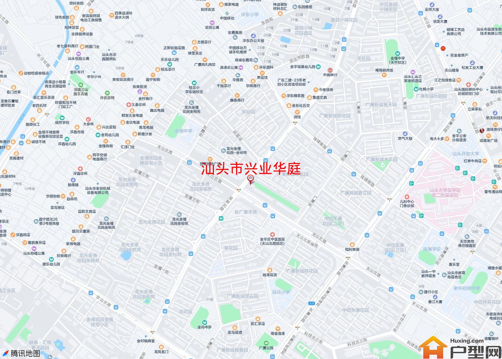 兴业华庭小区 - 户型网
