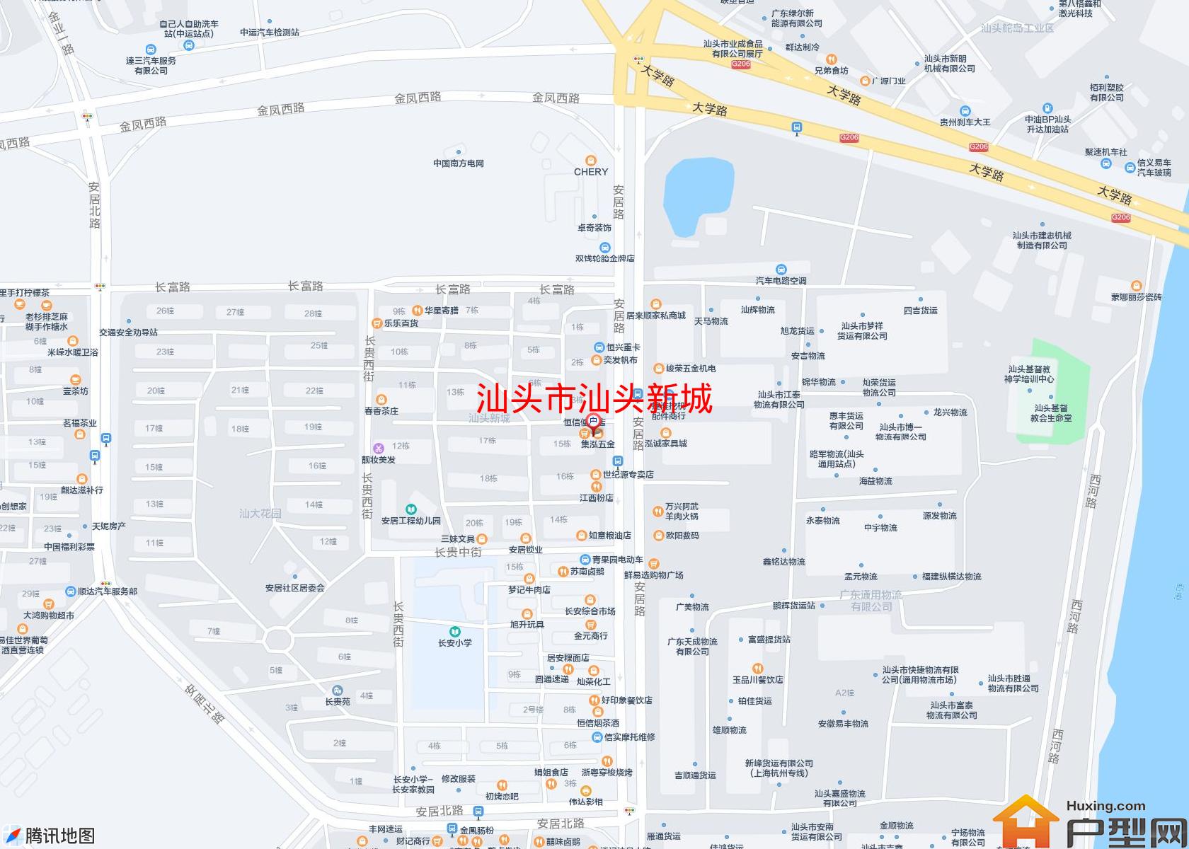汕头新城小区 - 户型网