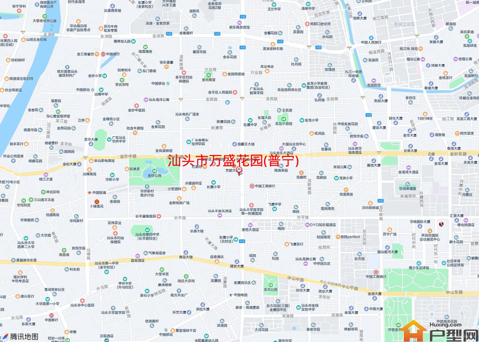 万盛花园(普宁)小区 - 户型网