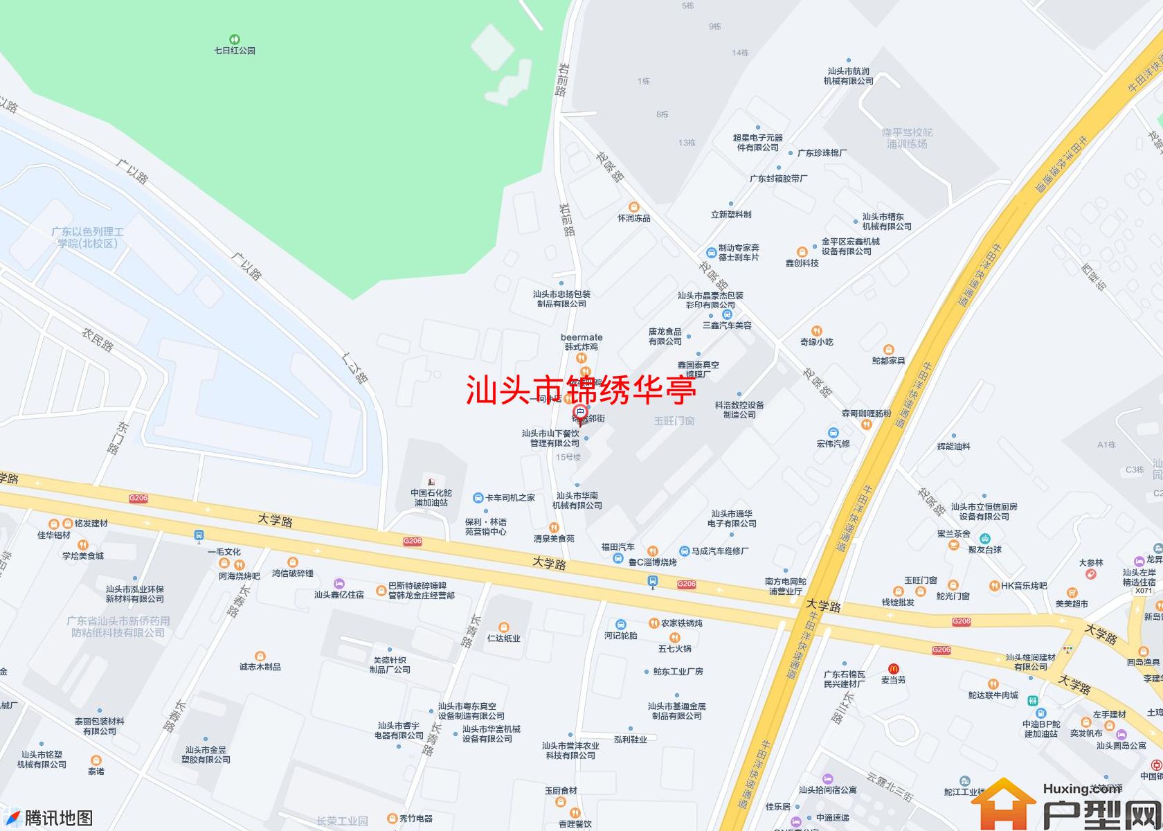 锦绣华亭小区 - 户型网