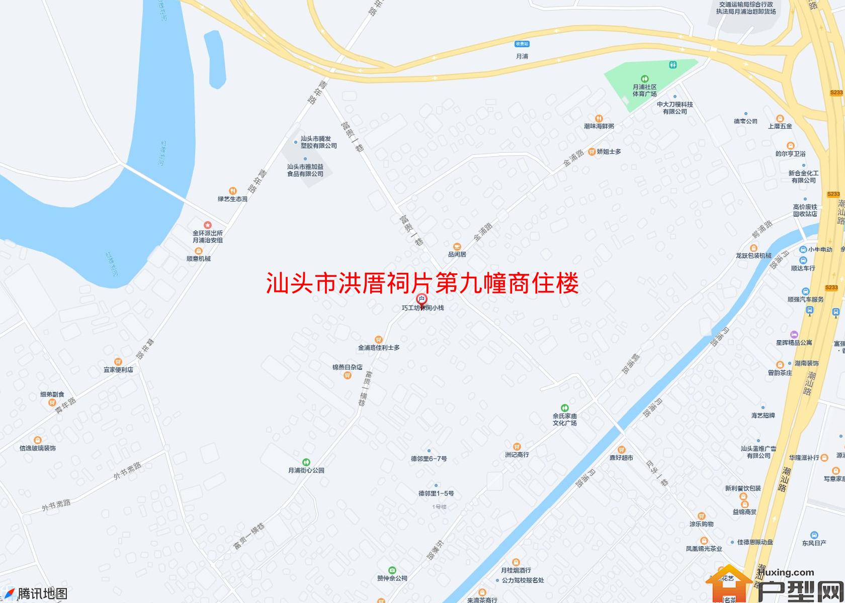 洪厝祠片第九幢商住楼小区 - 户型网