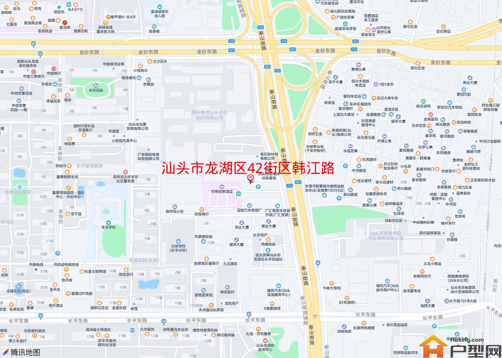 龙湖区42街区韩江路南侧小区 - 户型网