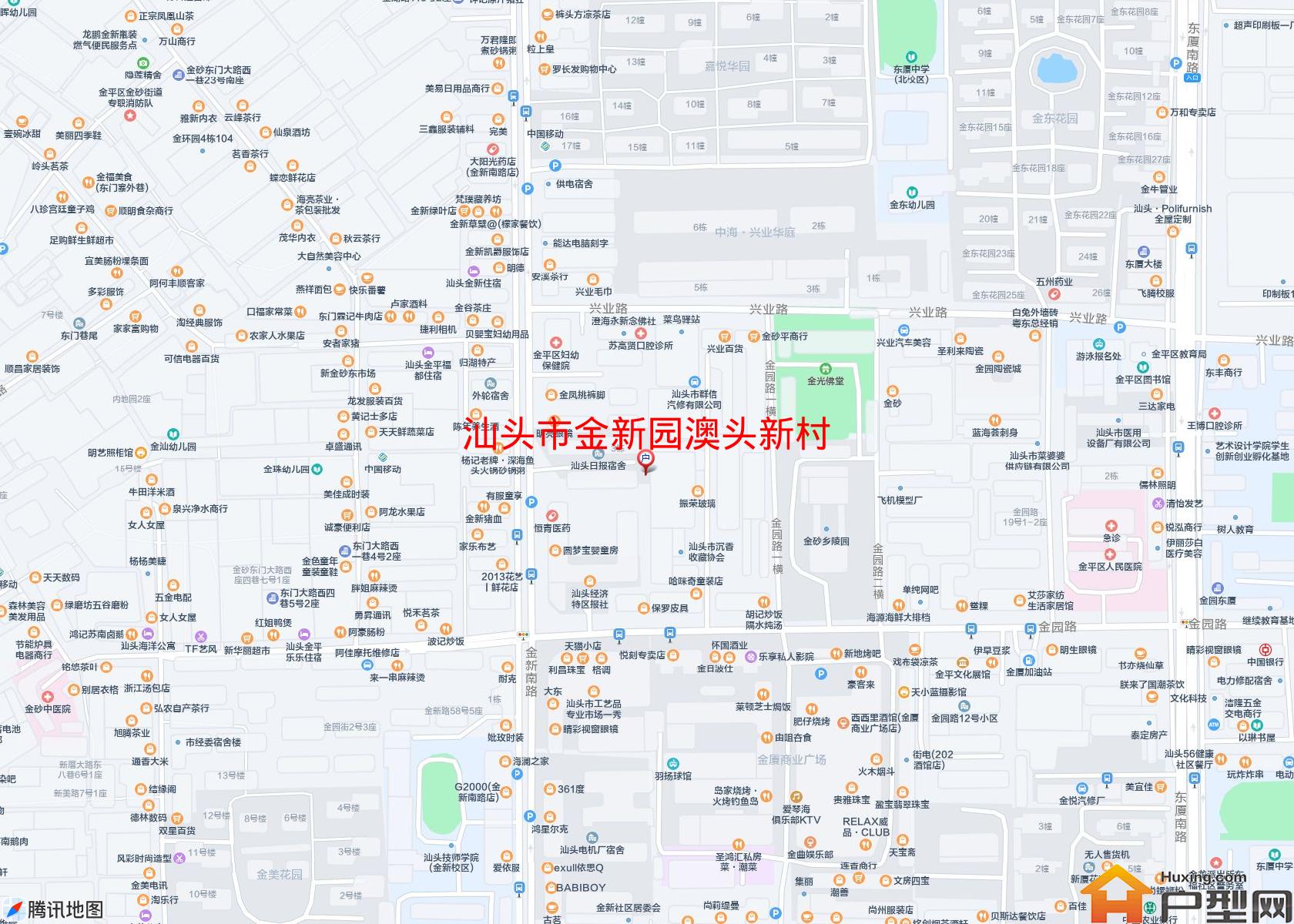 金新园澳头新村小区 - 户型网