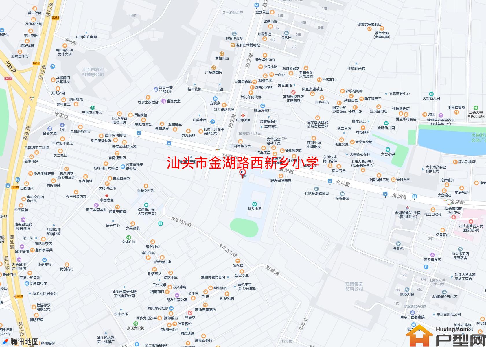 金湖路西新乡小学小区 - 户型网