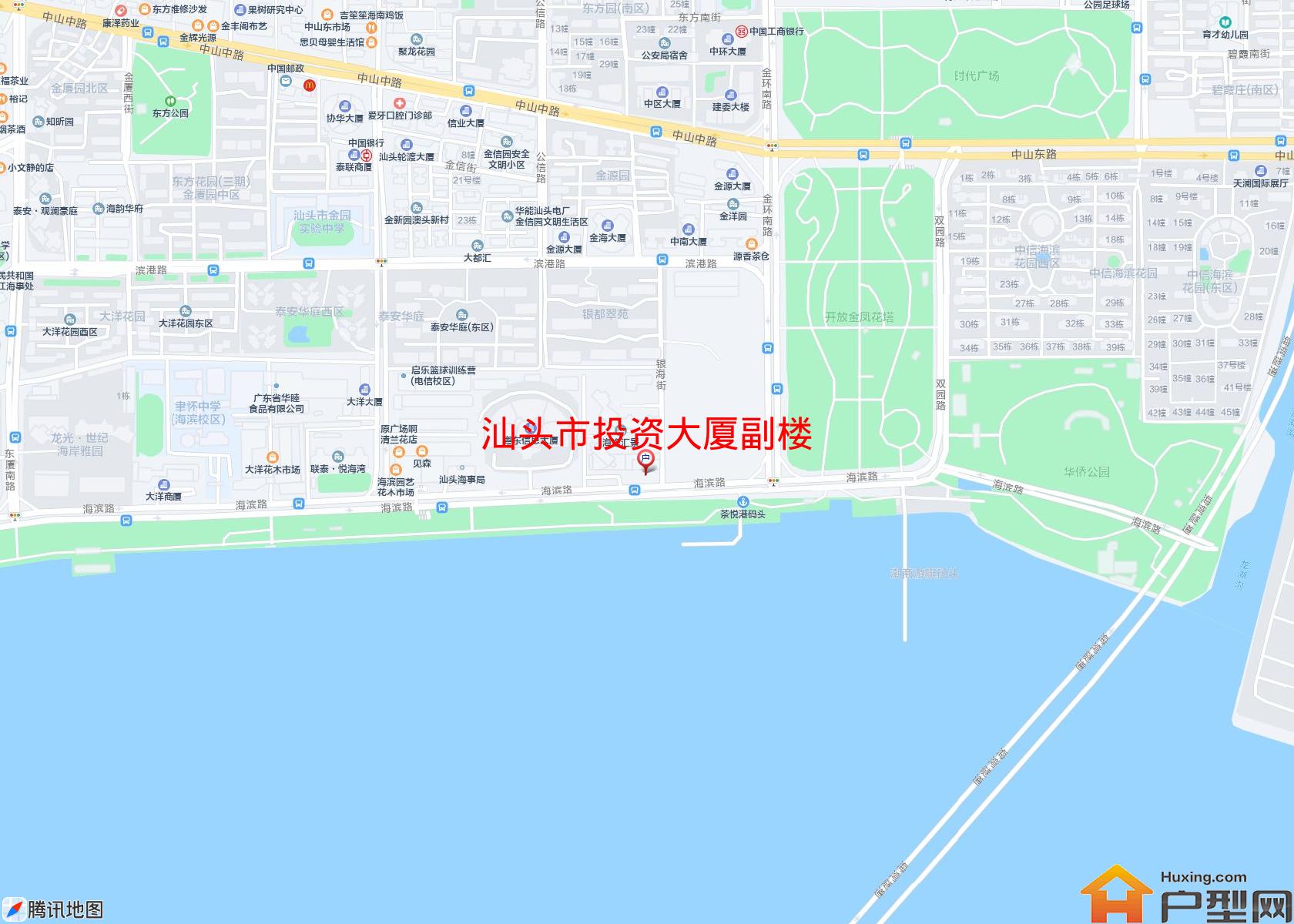 投资大厦副楼小区 - 户型网