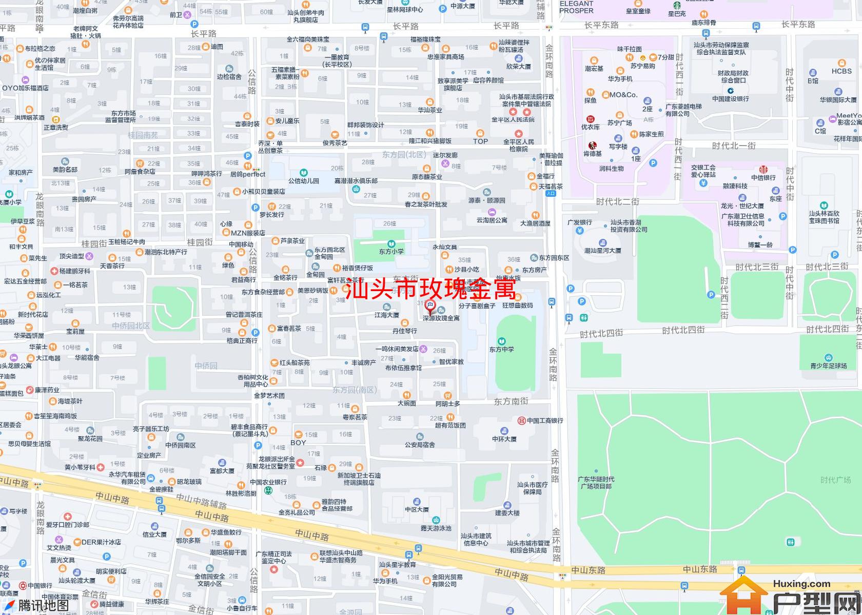玫瑰金寓小区 - 户型网
