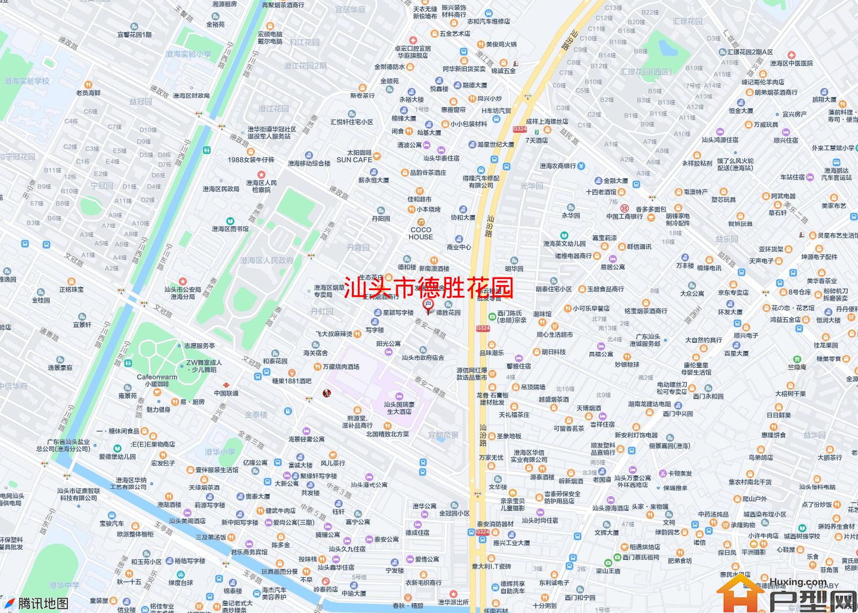 德胜花园小区 - 户型网