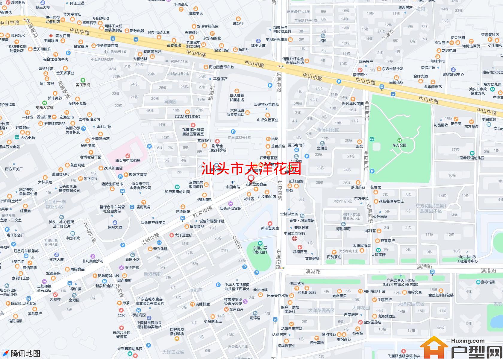 大洋花园小区 - 户型网