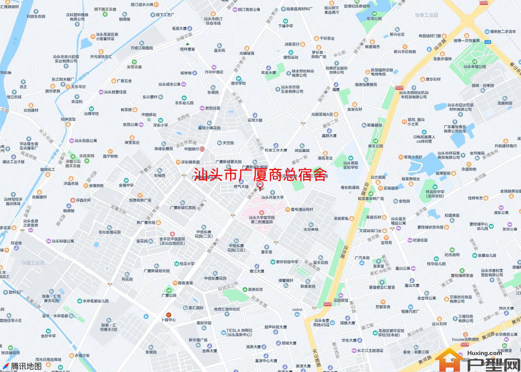 广厦商总宿舍小区 - 户型网
