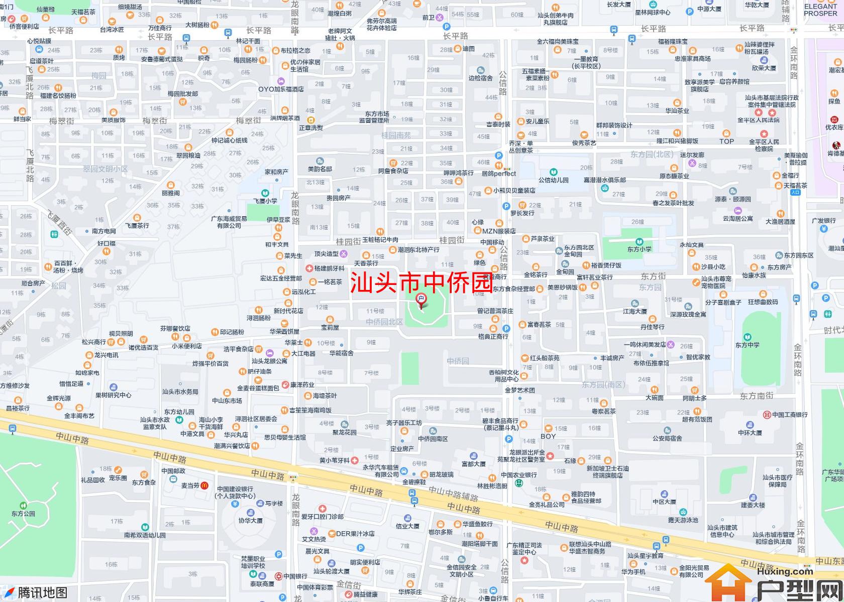 中侨园小区 - 户型网