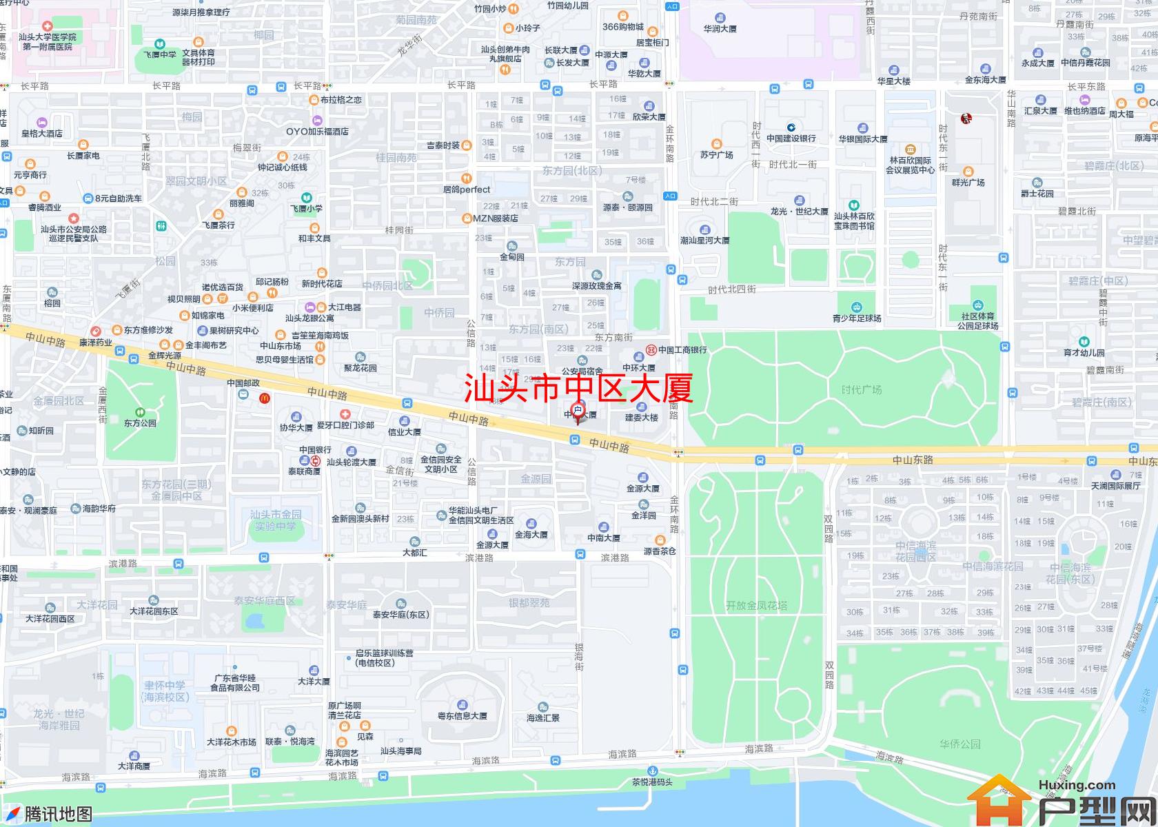 中区大厦小区 - 户型网