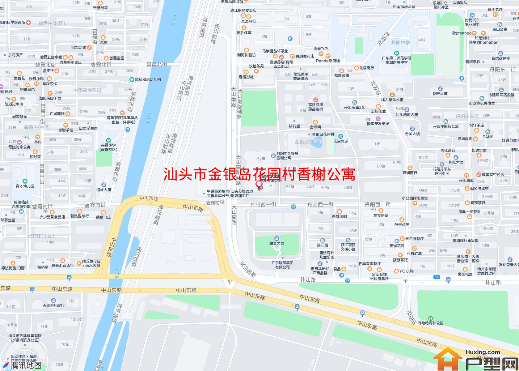 金银岛花园村香榭公寓小区 - 户型网