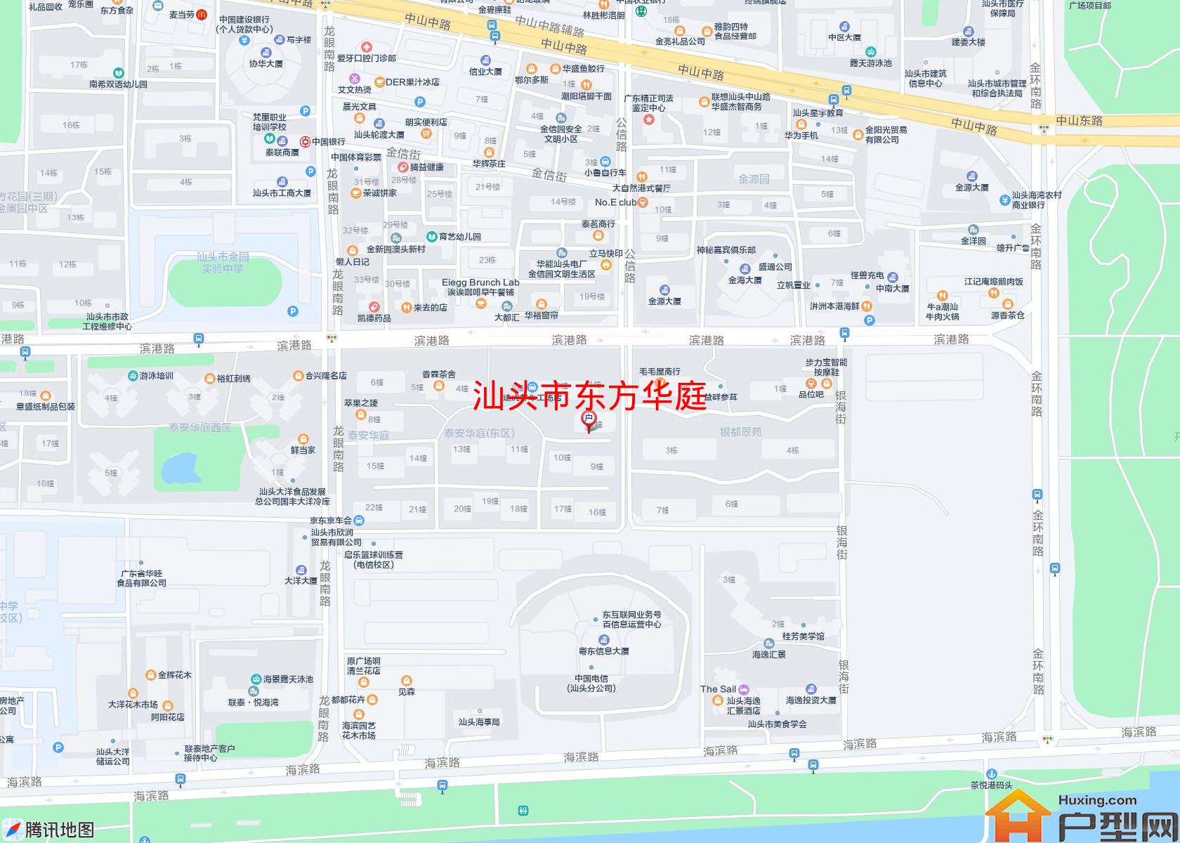东方华庭小区 - 户型网