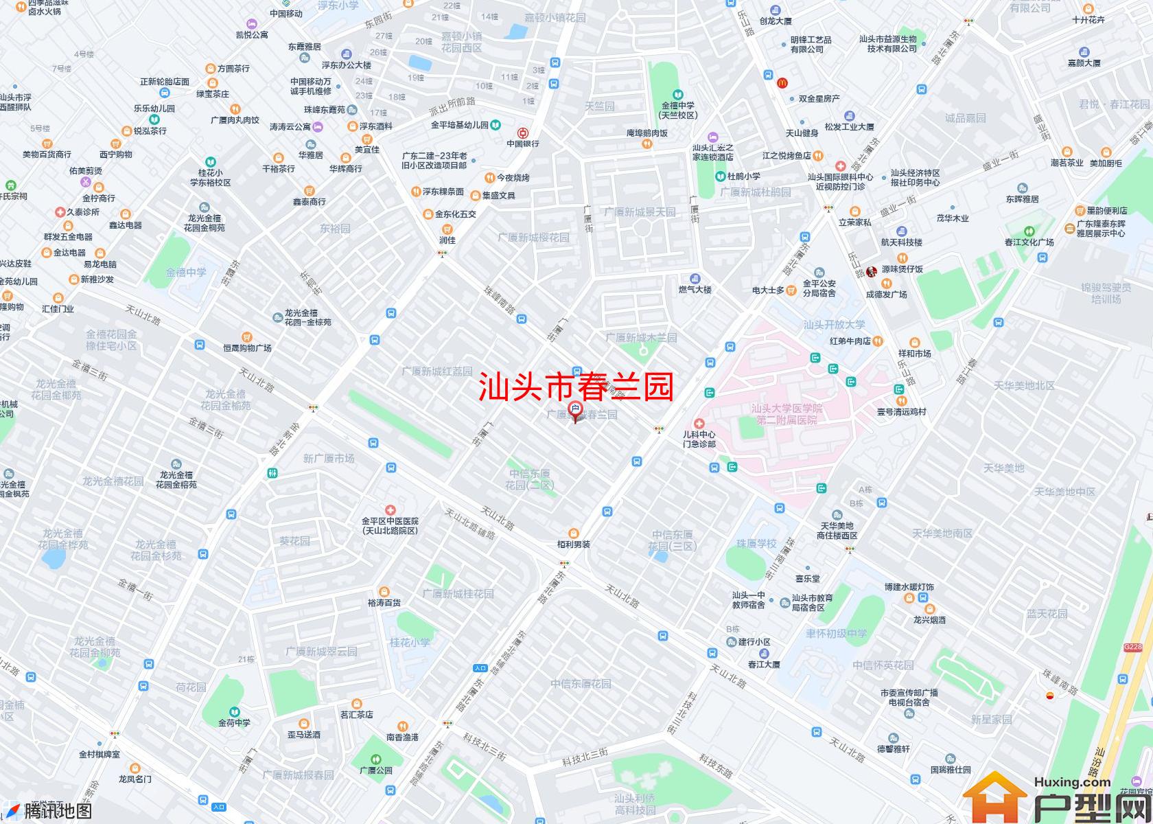 春兰园小区 - 户型网