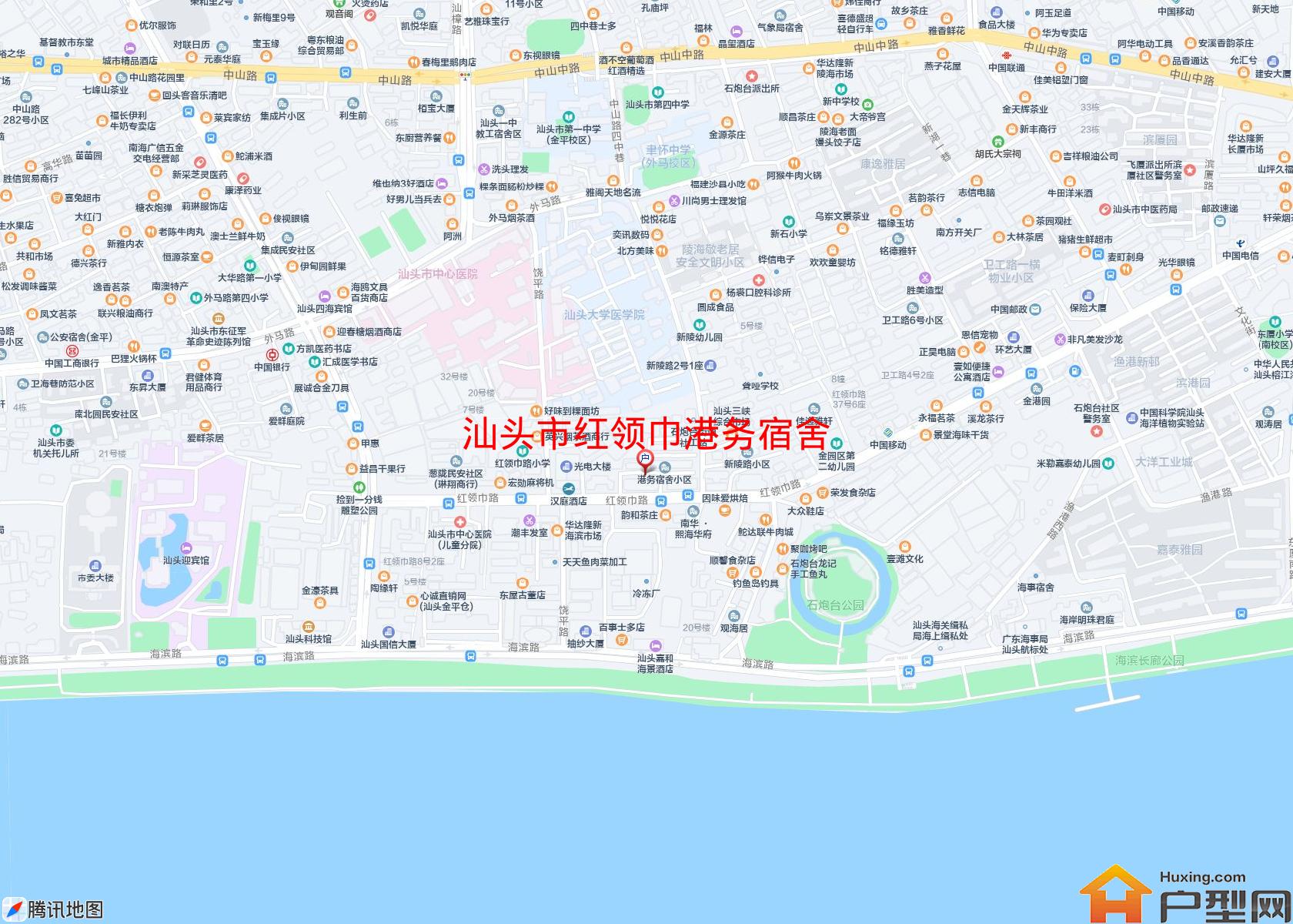 红领巾港务宿舍小区 - 户型网