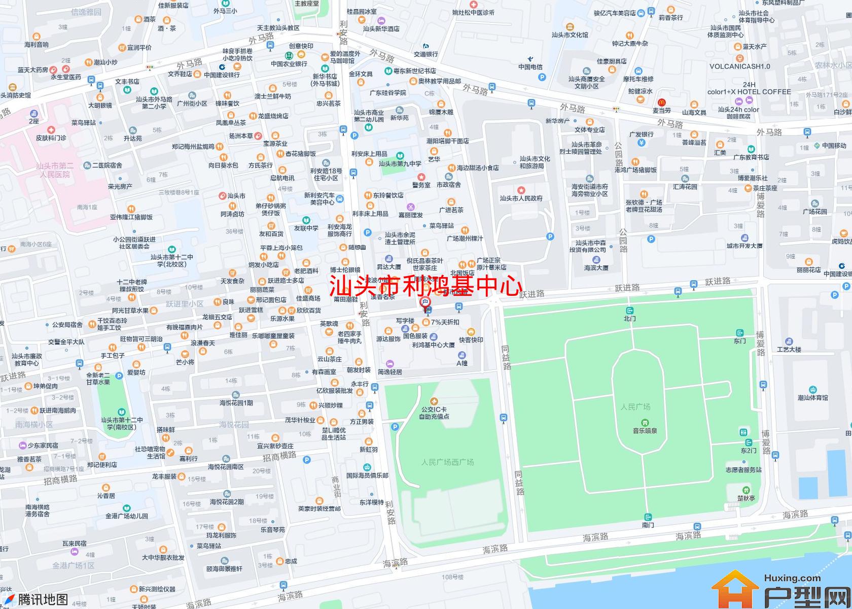 利鸿基中心小区 - 户型网