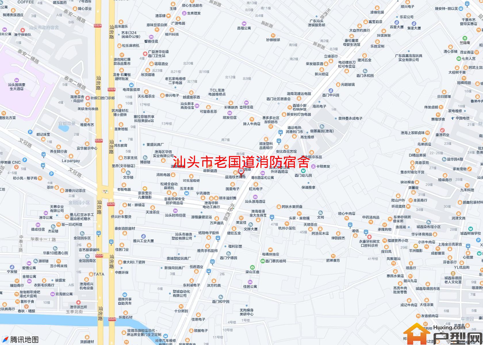 老国道消防宿舍小区 - 户型网