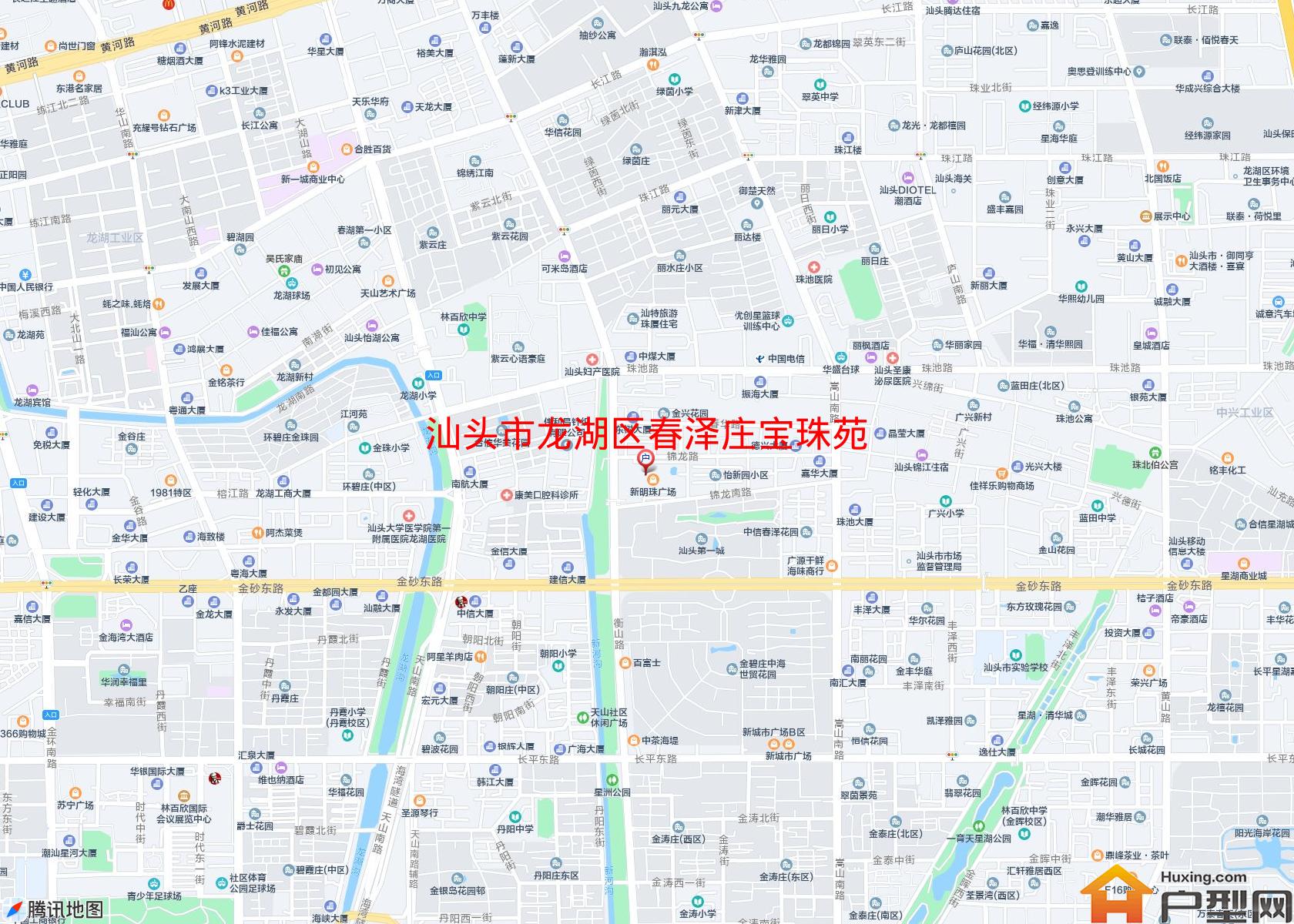 龙湖区春泽庄宝珠苑小区 - 户型网