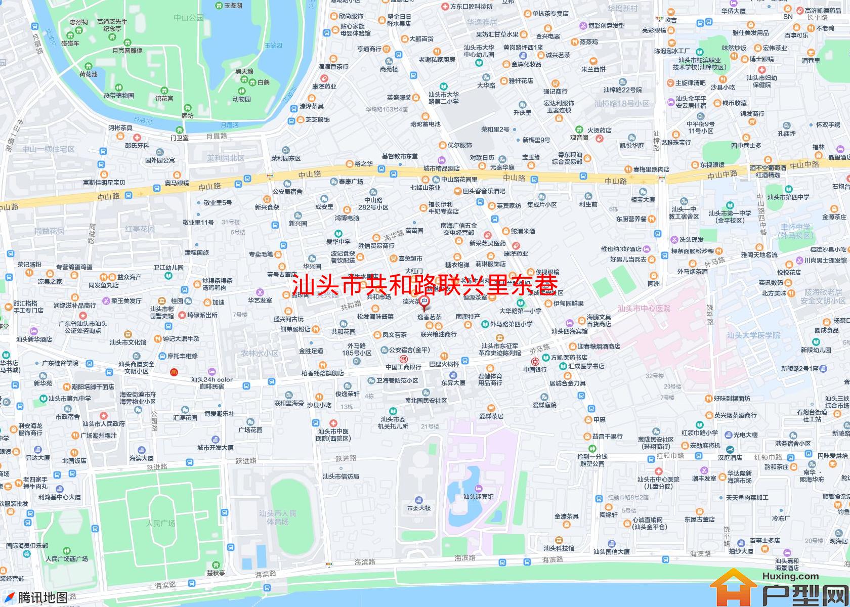 共和路联兴里东巷小区 - 户型网