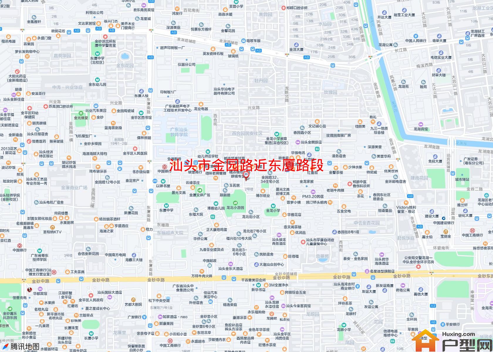 金园路近东厦路段小区 - 户型网